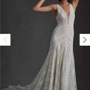 BHLDN lola rish wedding dress